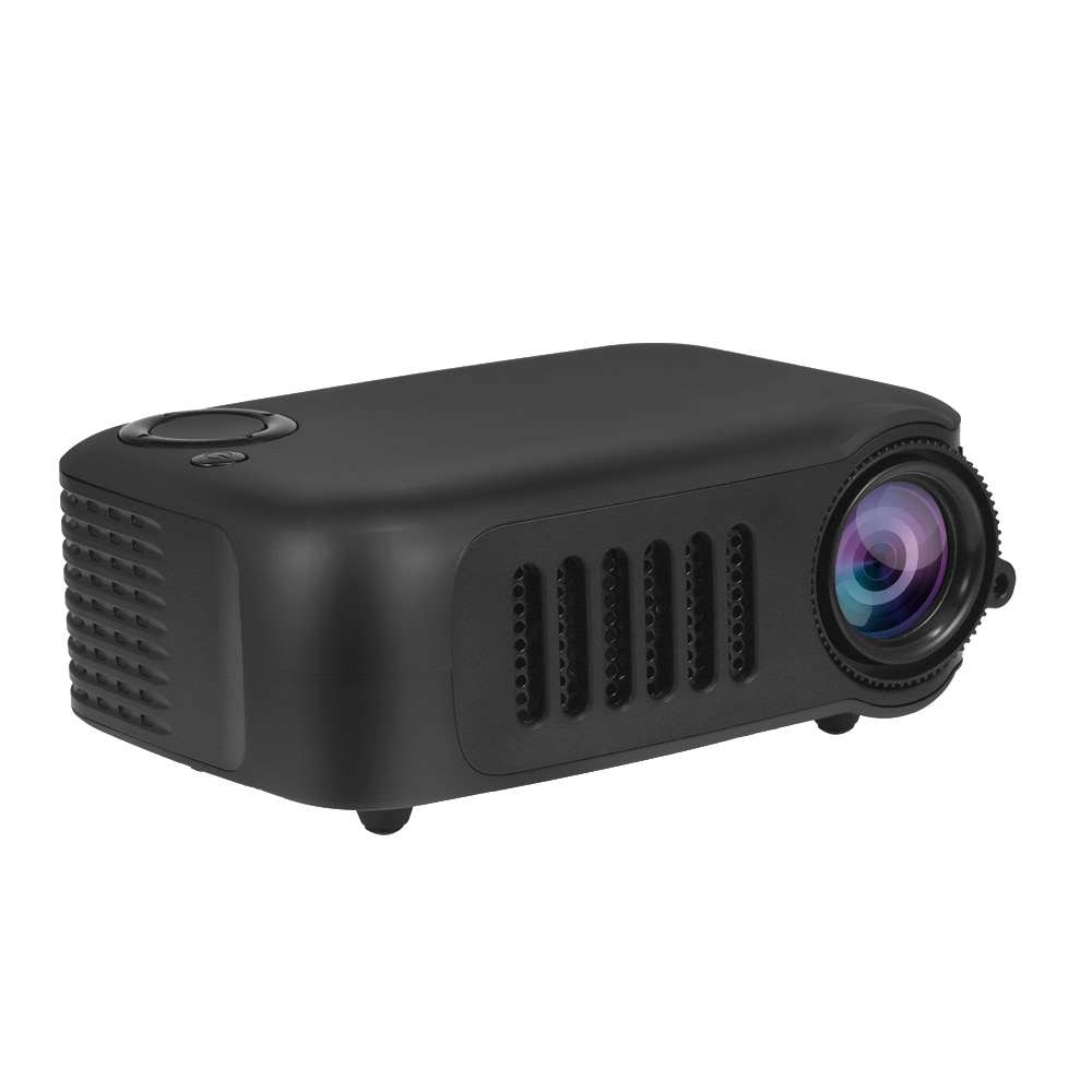 Mini Portable Projector 800 lumen Supports 1080P LCD 50,000 Hours Lamp Life Home Theater Video Projector Support Power Bank