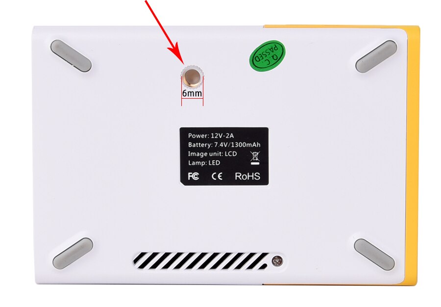 Touyinger YG-300 yg 300 Mini Portable Pocket LED Projector Beamer YG300 YG310 LCD Video Proyector Gift For Kids HDMI / SD / USB