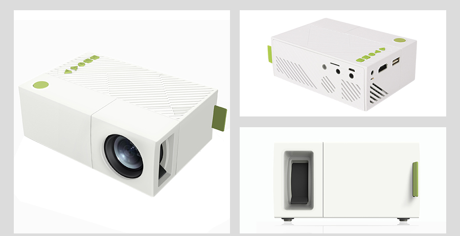 Touyinger YG-300 yg 300 Mini Portable Pocket LED Projector Beamer YG300 YG310 LCD Video Proyector Gift For Kids HDMI / SD / USB