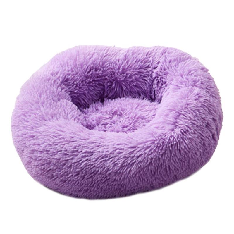 Soft Dog Bed Washable Long Plush Dog Kennel Cat House Mats Sofa For Dog Chihuahua Dog Basket Warm Pet Bed